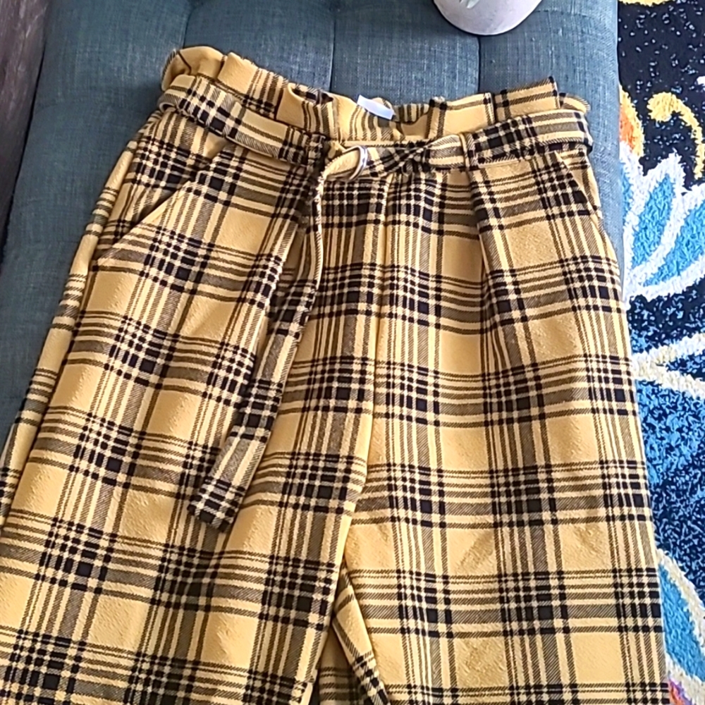 High waisted retro pants